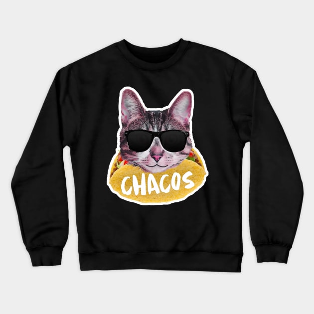 Cat tacos Crewneck Sweatshirt by Mr Youpla